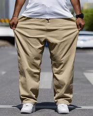 XL-8XL Plus Fat Loose Straight Pants