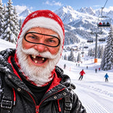 Funny Christmas Mr Santa Claus Mask
