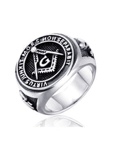 Vintage Masonic Logo Men's Ring