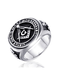 Vintage Masonic Logo Men's Ring
