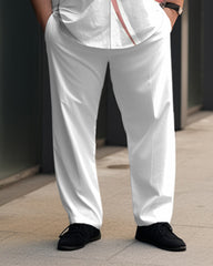 Men's Plus Size Aurora Abstract Print Walking Set