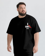 Can't=Courage Allows Now Today 2-Piece T-shirt Set