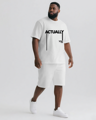 Your Limits Are 90% Mental Actually You Can Striped 2-Piece T-shirt Set