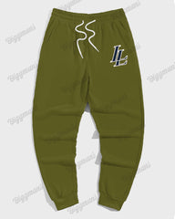 Men's Plus Size Casual Hip Hop Lost Love Hoodie Two Piece Set