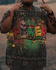 Men's Plus Size Power T-Shirt