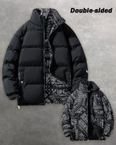 Big & Tall Men's Double-sided Cotton-padded Jacket Camouflage Winter Coat For Men And Women New Thickened Cotton-padded Jacket Korean Fashion Cotton-padded Jacket Cross-border S-4XL