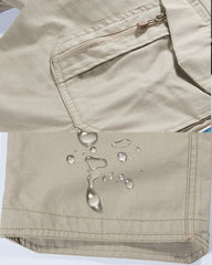 Outdoor Multi-Pocket Assault Waterproof Fishing Hiking Work Trousers S-5XL