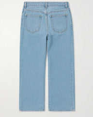 Plus Size Men's Daily Casual All-match Washing Water Pure Blue Denim Jeans
