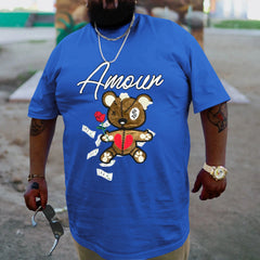 Plus Size Blue Amoun T-Shirt
