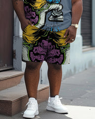 Poster Skull Print Large Men's Set