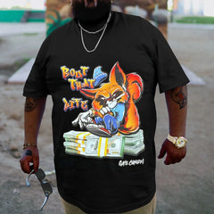 Plus Size Black Bout That Life T-Shirt