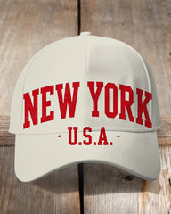 NEW YORK USA Simple Style Baseball Cap