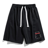 Men's Plus Size Sports Street Bear Print Athletic Shorts