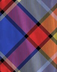 Big Men's Casual Color Plaid Lapel Long Sleeve Shirt