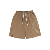 Big & Tall Athletic Street Style Letter Print Shorts