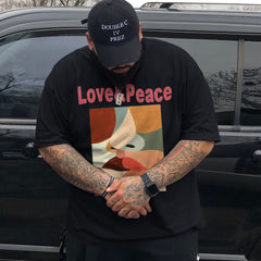 Plus size short sleeve trendy casual round neck T-shirt