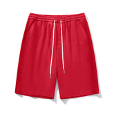 Men's Big Size Solid Color Summer Athletic Shorts