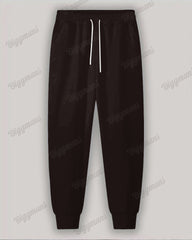 Men's Casual Retro Brown Bear Letter Print Plus Size Hoodie Suit