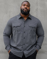 M-5XL Outdoor Quick Dry Ice Shirt