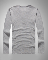 M-7XL Plus Size V-neck Plus Size Long Sleeve T-shirt Sports Sweat Absorption
