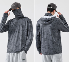 Anti-UV Jacket Outdoor Men's Sunscreen M-5XL
