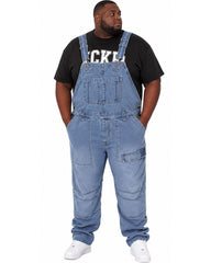 S-5XL Fashion Men's Strap Jeans Trousers