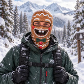 Christmas Fun Cartoon Cookie Face Mask