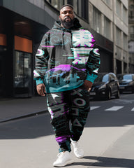 Men's Plus Tokyo Pullover Unisex Hoodie Set