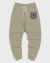 Men's Plus Size Retro Classic Print Hoodie Suit