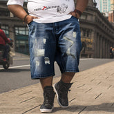 Men's Hole Feature Fashion Trendy Street Shooting Jeans