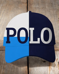 POLO Splicing Color Block Outdoor Baseball Cap