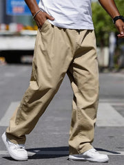 XL-8XL Plus Fat Loose Straight Pants