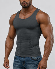 Big & Tall Men's Compression Shaper Vest Shapewear Tank Tops
