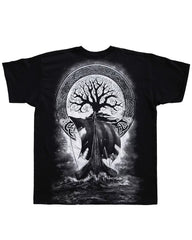 Big Man Viking Warrior Print Tee