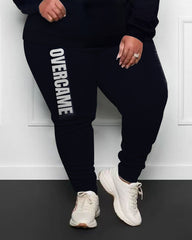 Women's She Overcame Everything Plus Size Hoodie Suit