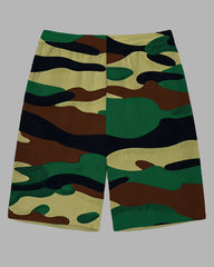 Big Men's Loose Street Style Camouflage Printed Casual Shorts