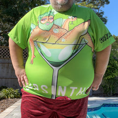 Oversized Polyester Short Sleeve T-Shirt