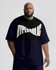HYPERBOLIC Slogan T-shirt and Pants Set