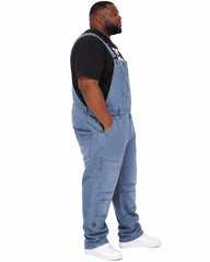S-5XL Fashion Men's Strap Jeans Trousers
