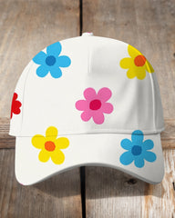 Flower Style Simple Fashion Baseball Cap
