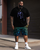 Colorful Funny Personalized Print Large Men's Set