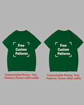Customized Plus Size T-shirt (You Can Upload Pictures, Text, Logo, Etc. To Customize Your Interesting T-shirt)