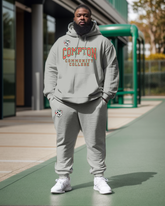 Men's Big & Tall Compton Community College Hoodie and Sweatpants Two Piece Set