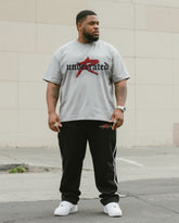 Big & Tall Men's Street Fashion Personality Original Simple Design-Short Sleeve Pants Suit