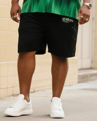 Big Man's Aurora Gradient Microstandard Short Sleeve Shirt Shorts Suit