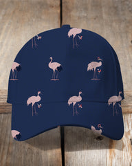 Funny Red-Crown Crane Outdoor Duckbill Cap