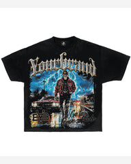 Big Boy Must-Have Fashion Street Trend Skull Wear T-Shirt Pants Suit