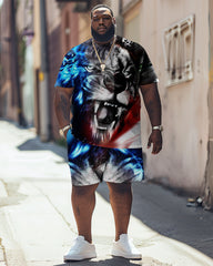 Street Roar Animal Print Large Men's Set