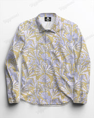 Free Abstract Cotton Long Sleeve Shirt Men's Plus Size