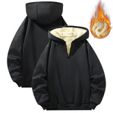 🔥Christmas 50% Off Exclusive ✨Men's Casual Pullover Sweatshirt, Half-Zip with Thickened Quarter-Zip, Fleece Lining